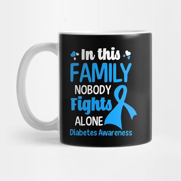 Type 1 Diabetes Shirt | Nobody Fights Alone by Gawkclothing